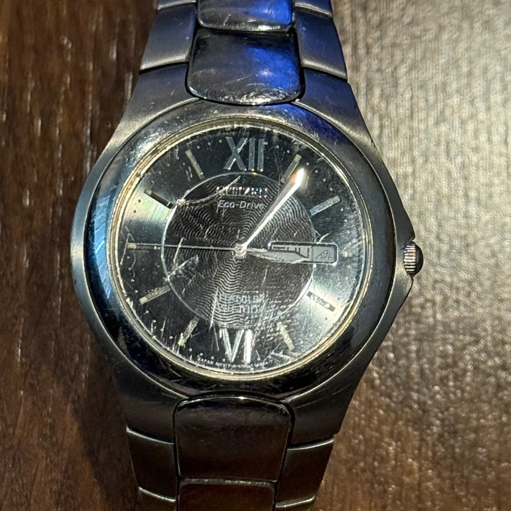 Citizen Eco-Drive Titanium WR100 Men’s Watch